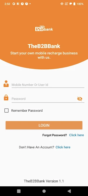 TheB2BBank Screenshot 1