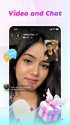Funny Chat： Video chat & Meet Screenshot 1