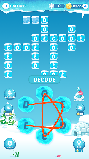 Word Frozen: Word Link Game Screenshot 3