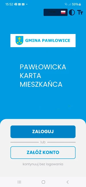 Pawłowicka Karta Mieszkańca Screenshot 0