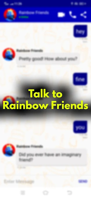Rainbow friends call game Screenshot 3