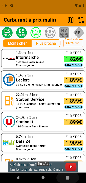 Carburant à prix malin Screenshot 1