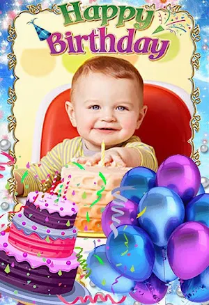 Happy Birthday Frames Screenshot 2
