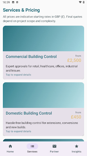 Wilkinson Construction Screenshot 1