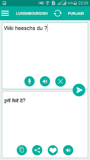 Luxembourgish Punjabi Translat Screenshot 0