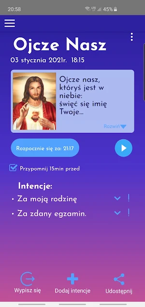 Moc Modlitwy Screenshot 0