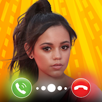 Jenna Ortega prank video call