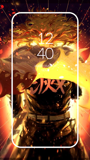 Kyojuro Rengoku HD Wallpaper Screenshot 3