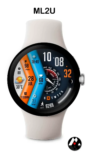 ML2U 283 Watch Face Screenshot 0