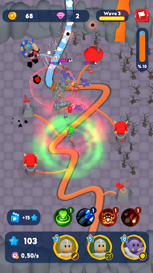 Hold the Water - Idle Defense Screenshot 2