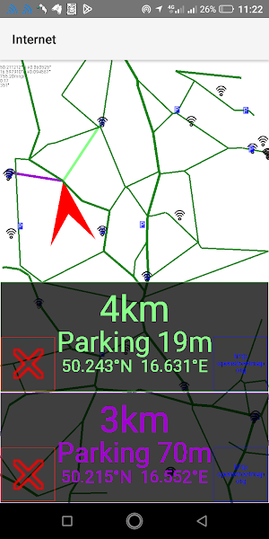 WiFi & parking Screenshot 0