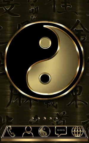 Ying Yang  GO Launcher theme Screenshot 0