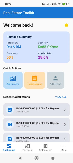 Real Estate Toolkit Screenshot 0