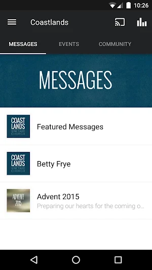 Coastlands Vineyard Church Screenshot 0