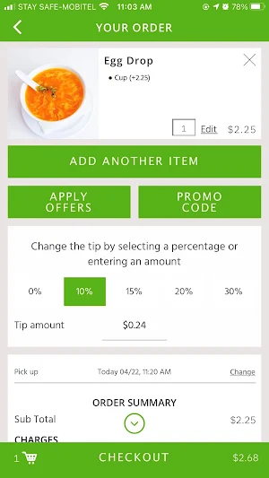 Nhinja Sushi & Wok Screenshot 3