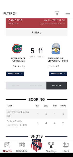AAU College Hockey Screenshot 1
