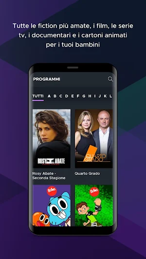 Mediaset Play Screenshot 1