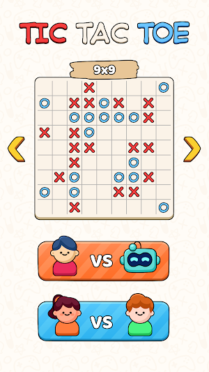Tic Tac Toe - 2 Player XO Screenshot 0