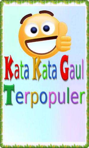 Kata Kata Gaul terpopuler Screenshot 1
