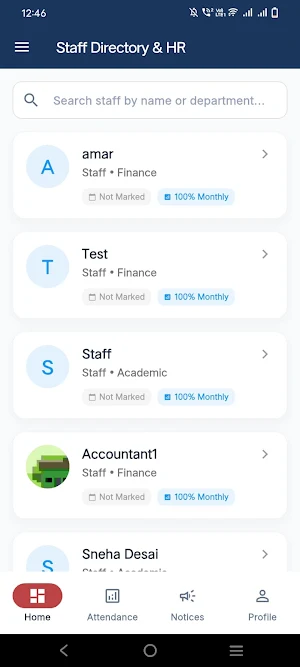 Tijare Coaching Staff App Screenshot 0