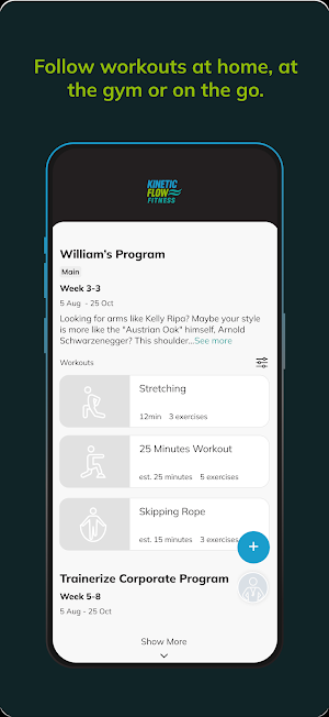Kinetic Flow Fitness Screenshot 2