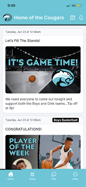 Columbia Middle School Cougars Screenshot 0