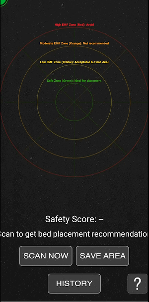 SafeNest EMF Detector Pro Screenshot 1