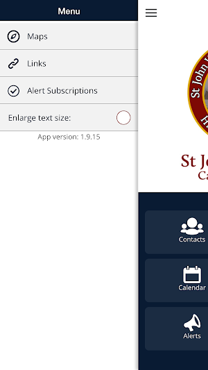 St John Vianney Parish Screenshot 1