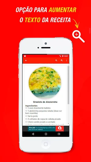 Receitas de Omelete Screenshot 2