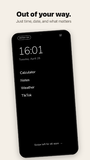 Dumb Phone Launcher Minimalist Screenshot 0