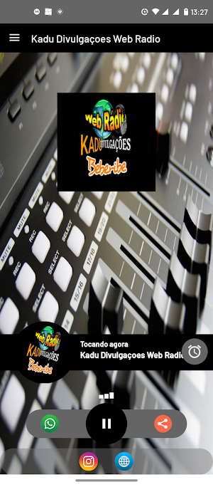 Web Rádio Kadu Divulgações Screenshot 2