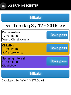 A3 Träning Screenshot 3