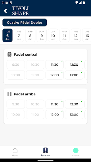 TIVOLI Shape Padel Club Screenshot 3