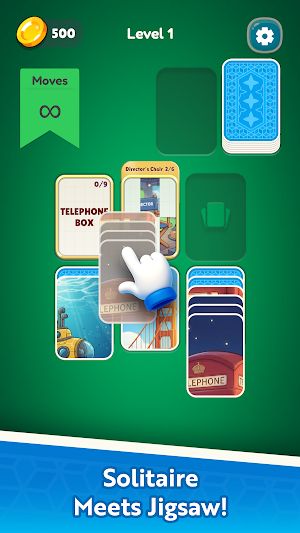 Solitaire Puzzle! Jigsaw Game Screenshot 0