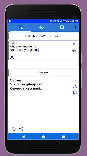 O'Zbekcha Inglizcha Tarjimon Screenshot 2