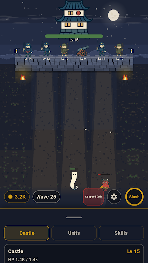 Samurai Wall: Yokai Defense Screenshot 0