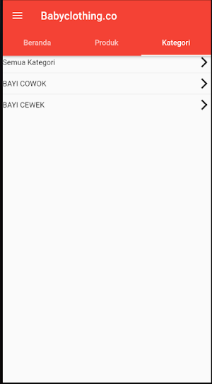 Babyclothing co Screenshot 1