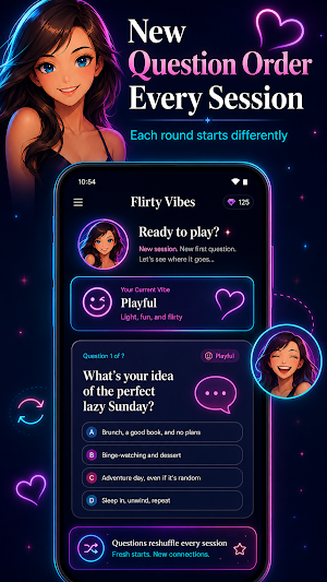 Flirty Vibes: Truth or Dare Screenshot 3