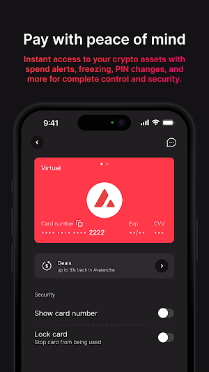 Avalanche Card Screenshot 2