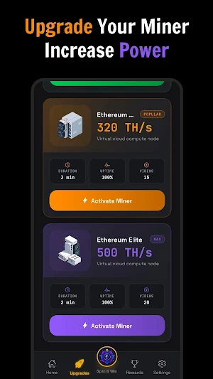 ETH Cloud Miner- Earn Ethereum Screenshot 2