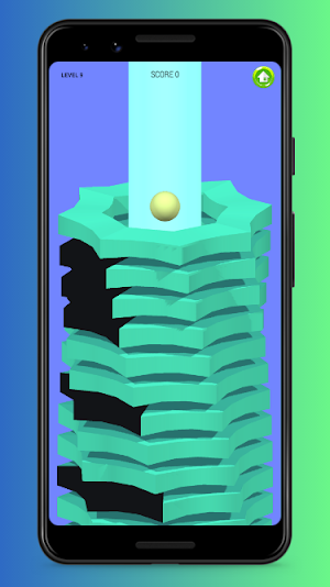 Twisty Stacks Ball Jump 3D Screenshot 2