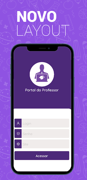 Aplicativo do Professor Screenshot 1