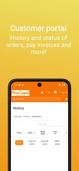 Pineapple Distributions Screenshot 2
