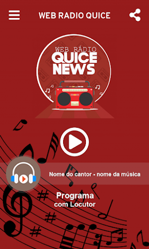 WEB RÁDIO QUICE Screenshot 0