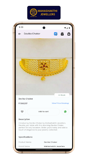 Mahashakthi Jewellers Screenshot 2