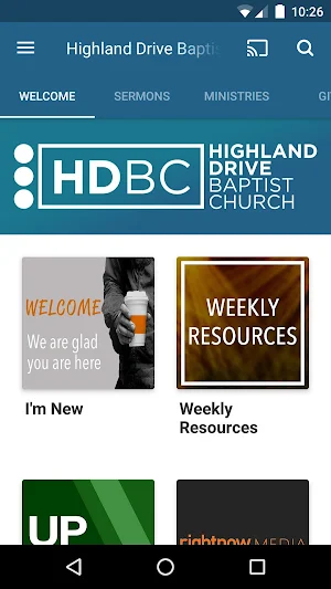 Highland Drive Baptist Church Screenshot 0