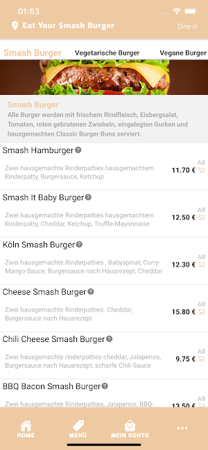 Eat Your Smash Burger Online Screenshot 2