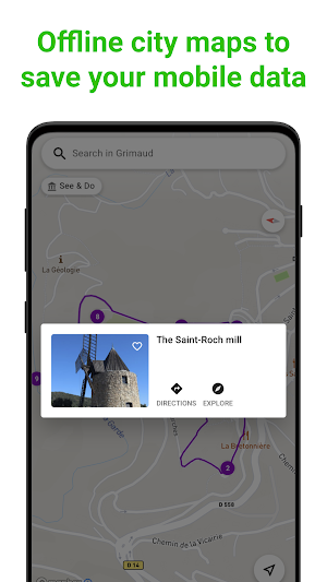 Grimaud Tour Guide:SmartGuide Screenshot 3