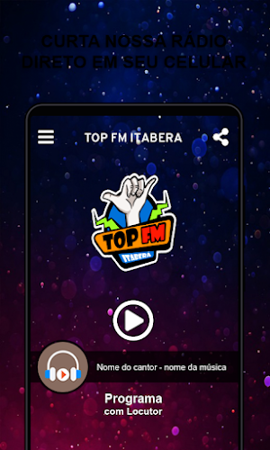 TOP FM Itaberá Screenshot 0