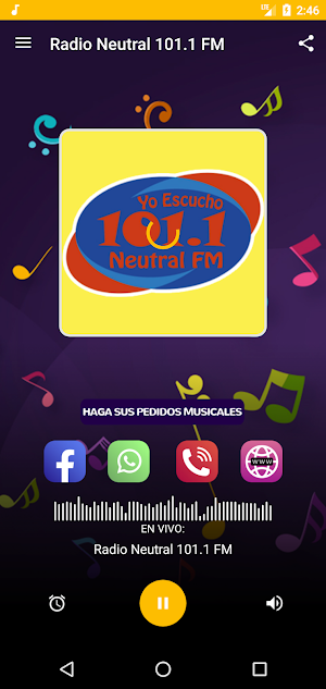 Radio Neutral 101.1 FM Screenshot 1